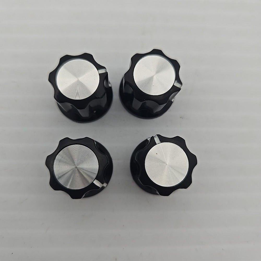 Aroma 30W Electric Drum Amp Replacement Volume and Equalizer Knobs Set of 4